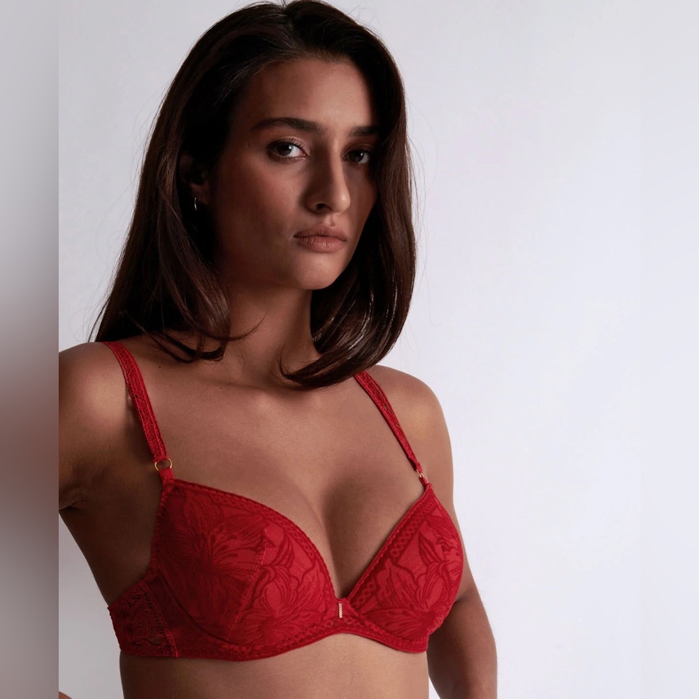AUBADE Push-Up Red Bra - Picture 11 of 14